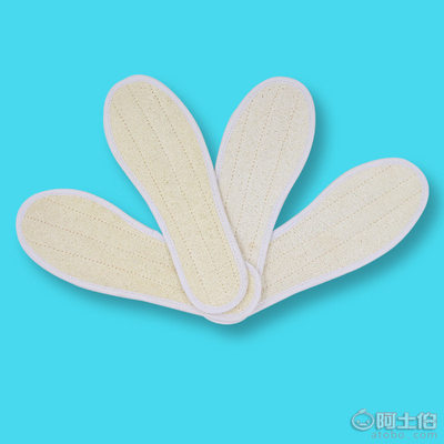 一双吸汗除臭的天然丝瓜鞋垫 来自京东货源的“足下”级品质首选